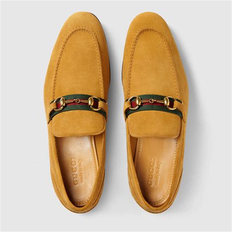 men red gucci loafers|gucci suede loafers men.